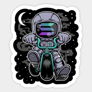Astronaut Solana Coin To The Moon Crypto Token Cryptocurrency Wallet Birthday Gift For Men Women Kids Sticker